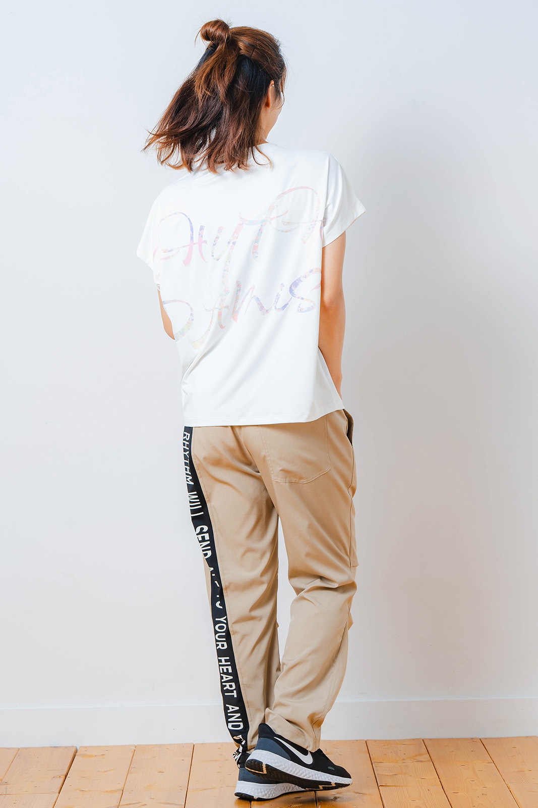 カラフルグラフィック Tシャツ  ホワイト 1534-1451 