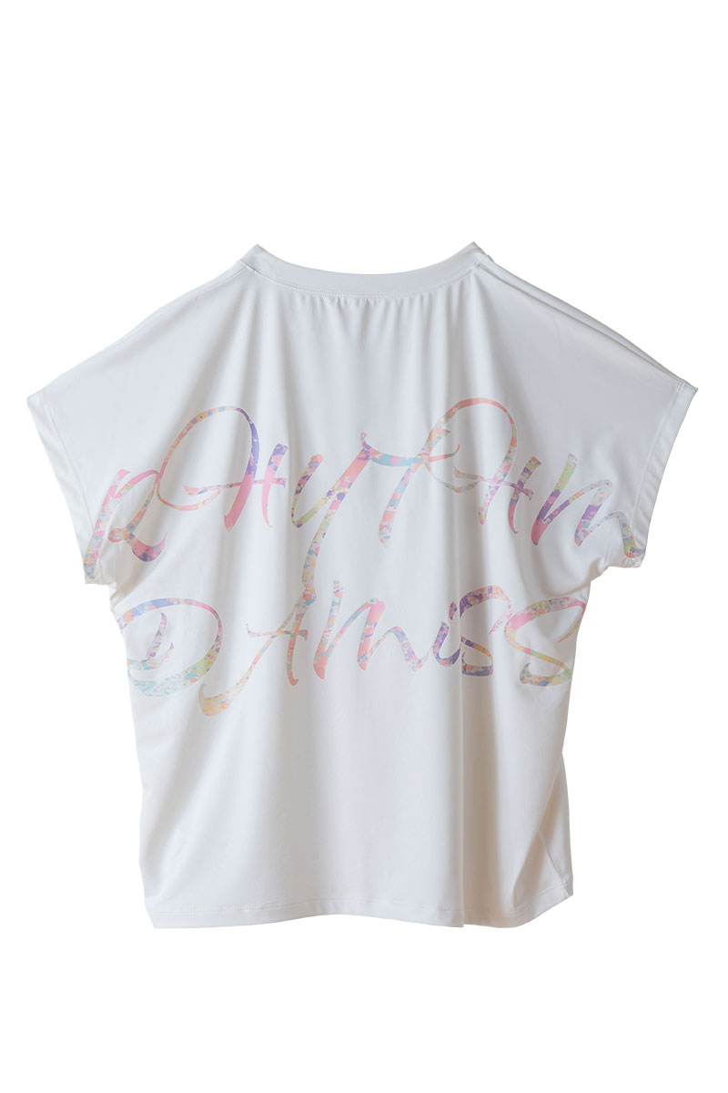 カラフルグラフィック Tシャツ  ホワイト 1534-1451 