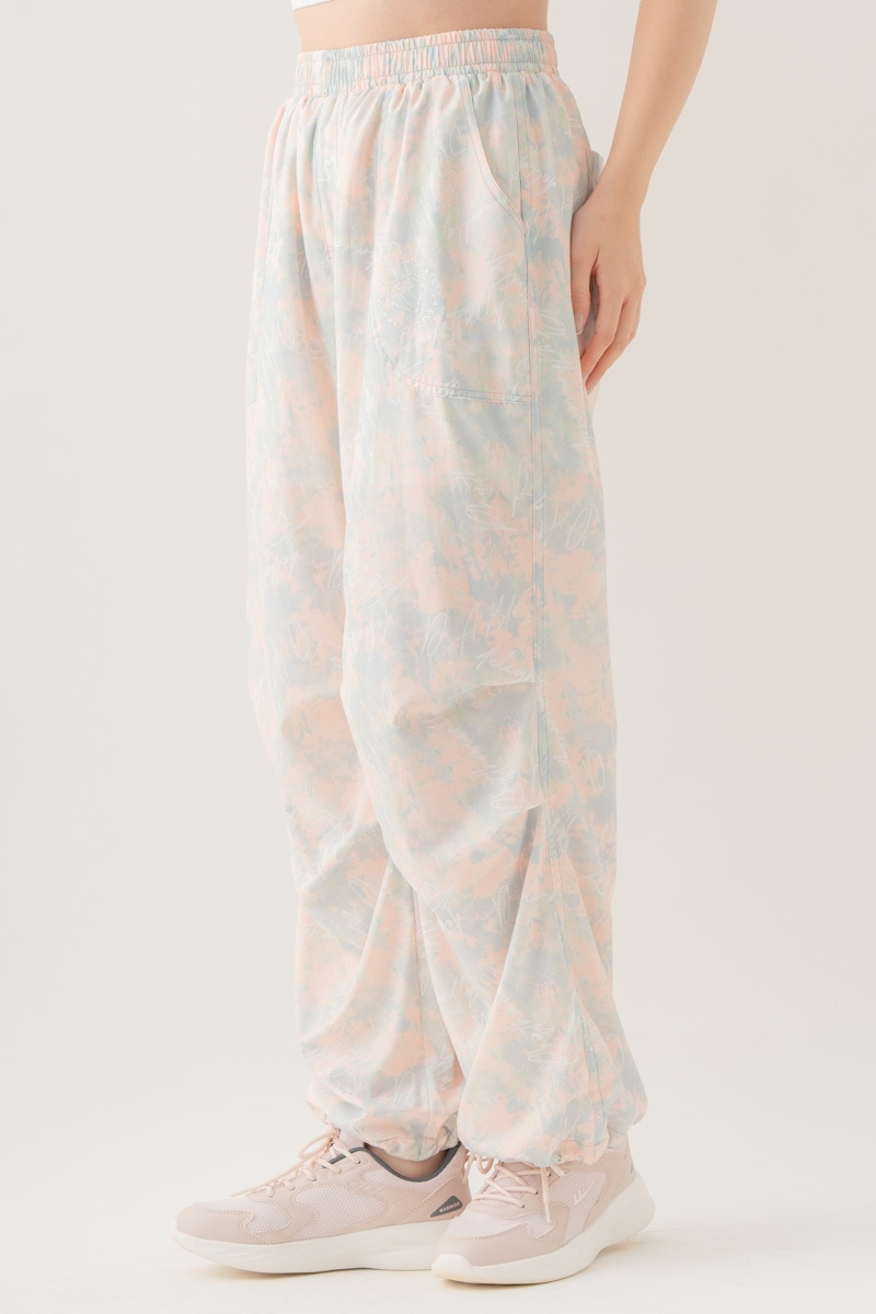 【先行割10％OFF】　ULTRA AIRY Mixカラーワイドパンツ ピンク 1632-1486【8/17まで】