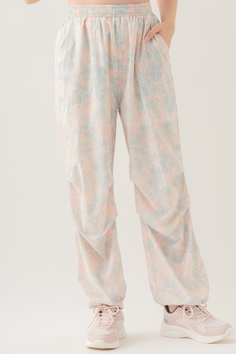【先行割10％OFF】　ULTRA AIRY Mixカラーワイドパンツ ピンク 1632-1486【8/17まで】
