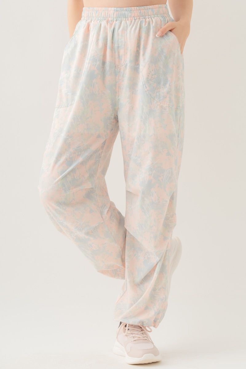 【先行割10％OFF】　ULTRA AIRY Mixカラーワイドパンツ ピンク 1632-1486【8/17まで】