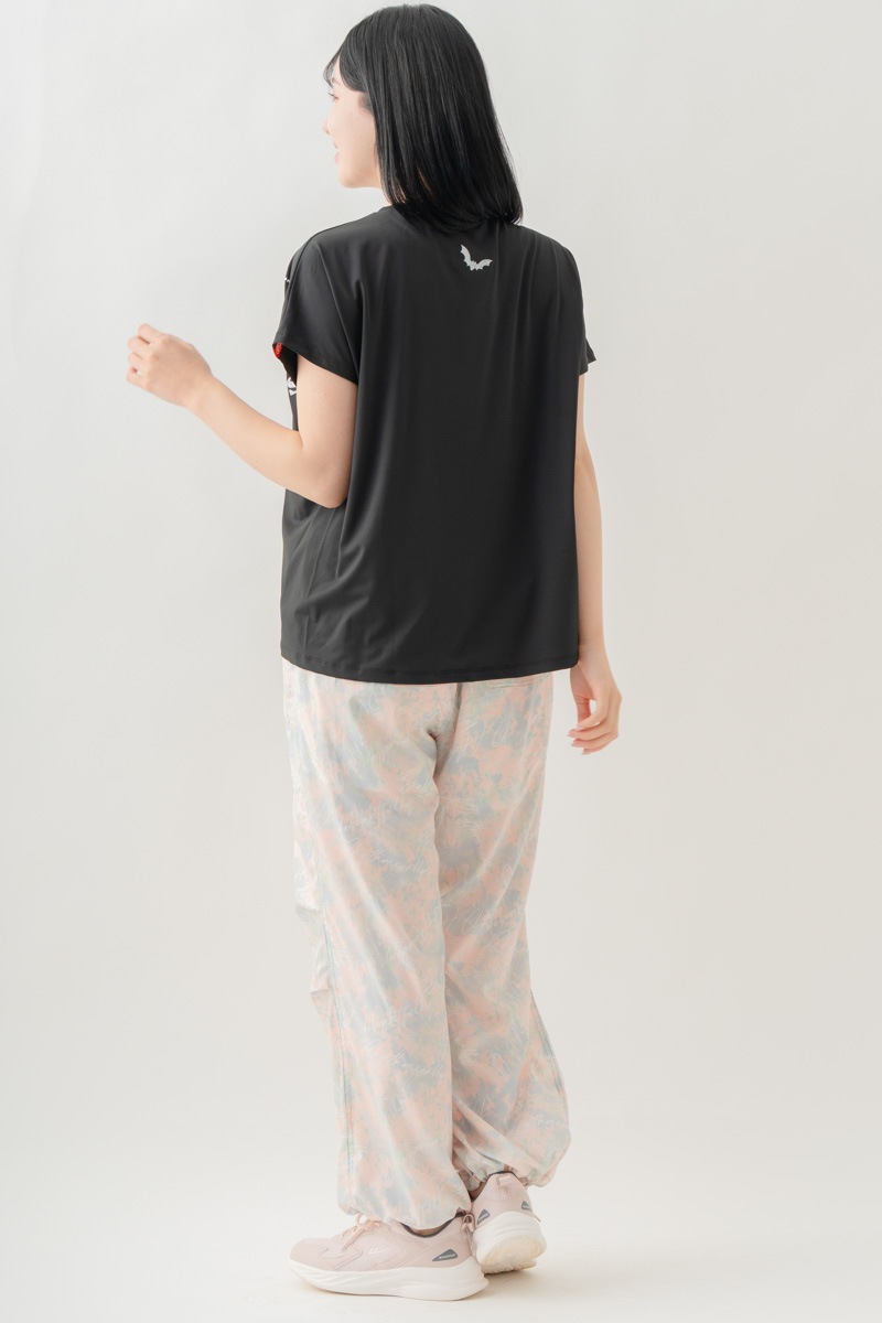 【先行割10％OFF】　ULTRA AIRY Mixカラーワイドパンツ ピンク 1632-1486【8/17まで】