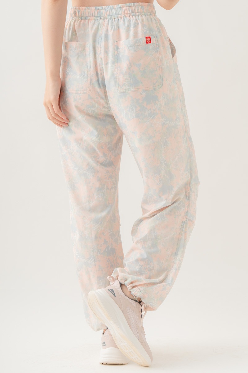 【先行割10％OFF】　ULTRA AIRY Mixカラーワイドパンツ ピンク 1632-1486【8/17まで】