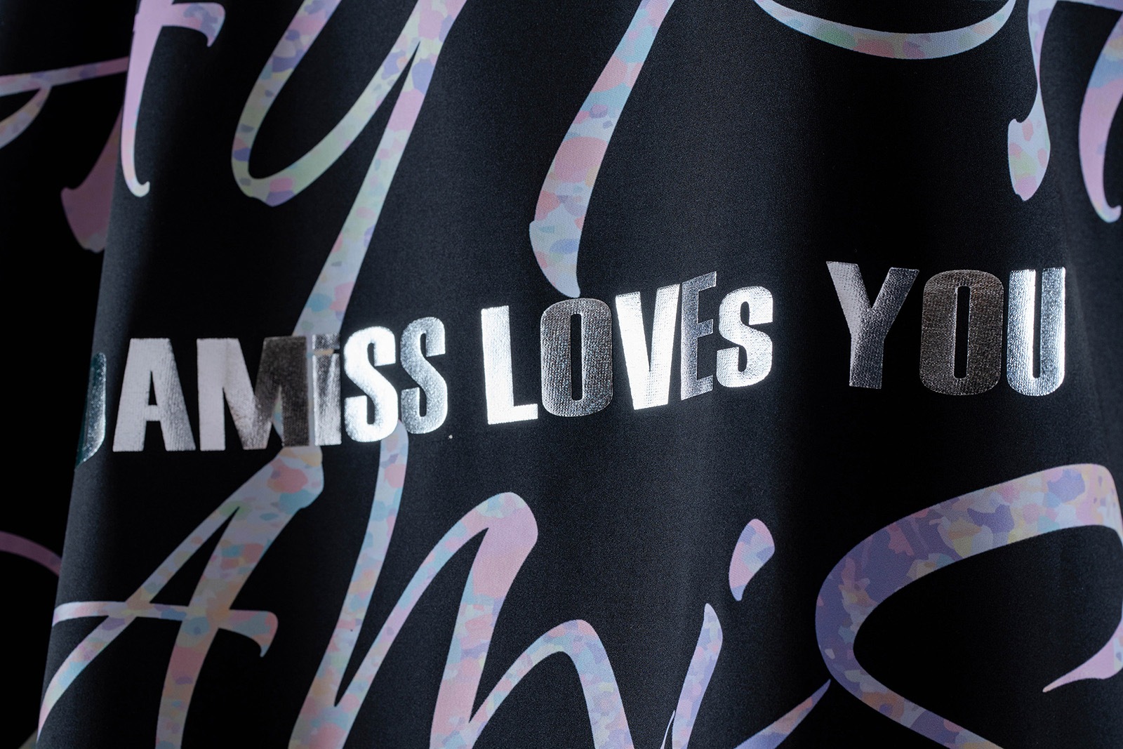 カラフルグラフィック Tシャツ ブラック 1534-1451