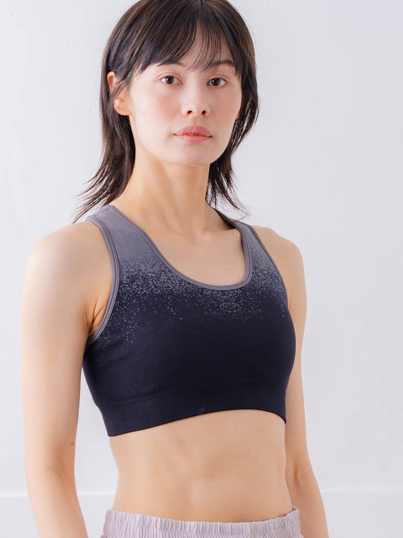 グラデーションブラトップ ブラック 1537-0910