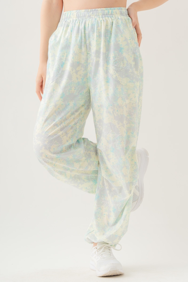 【先行割10％OFF】　ULTRA AIRY Mixカラーワイドパンツ イエロー 1632-1486【8/17まで】