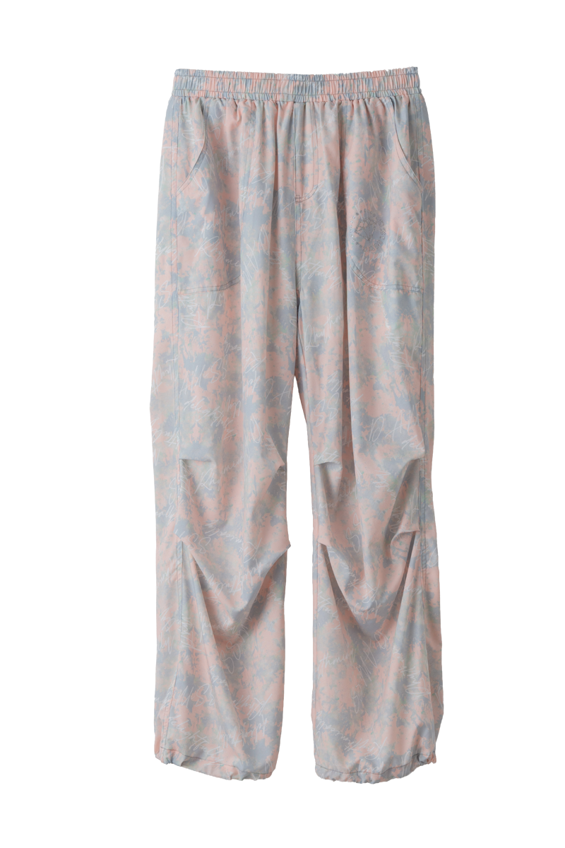 【先行割10％OFF】　ULTRA AIRY Mixカラーワイドパンツ イエロー 1632-1486【8/17まで】