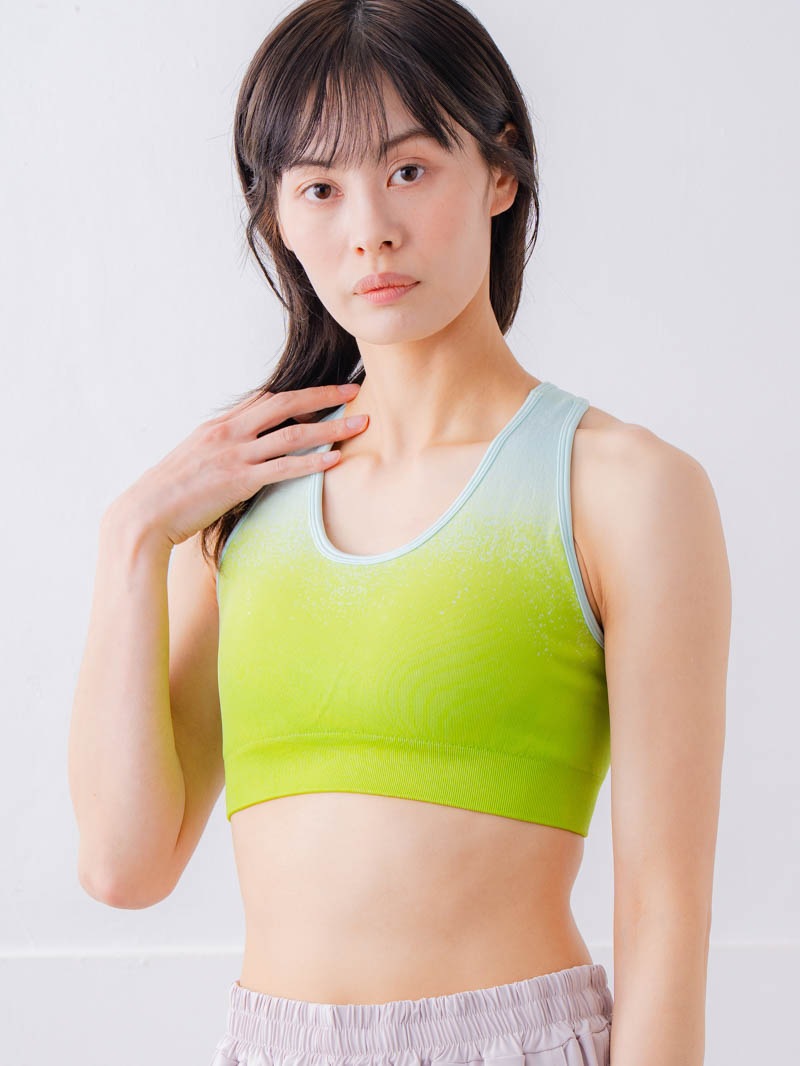 グラデーションブラトップ グリーン 1537-0910