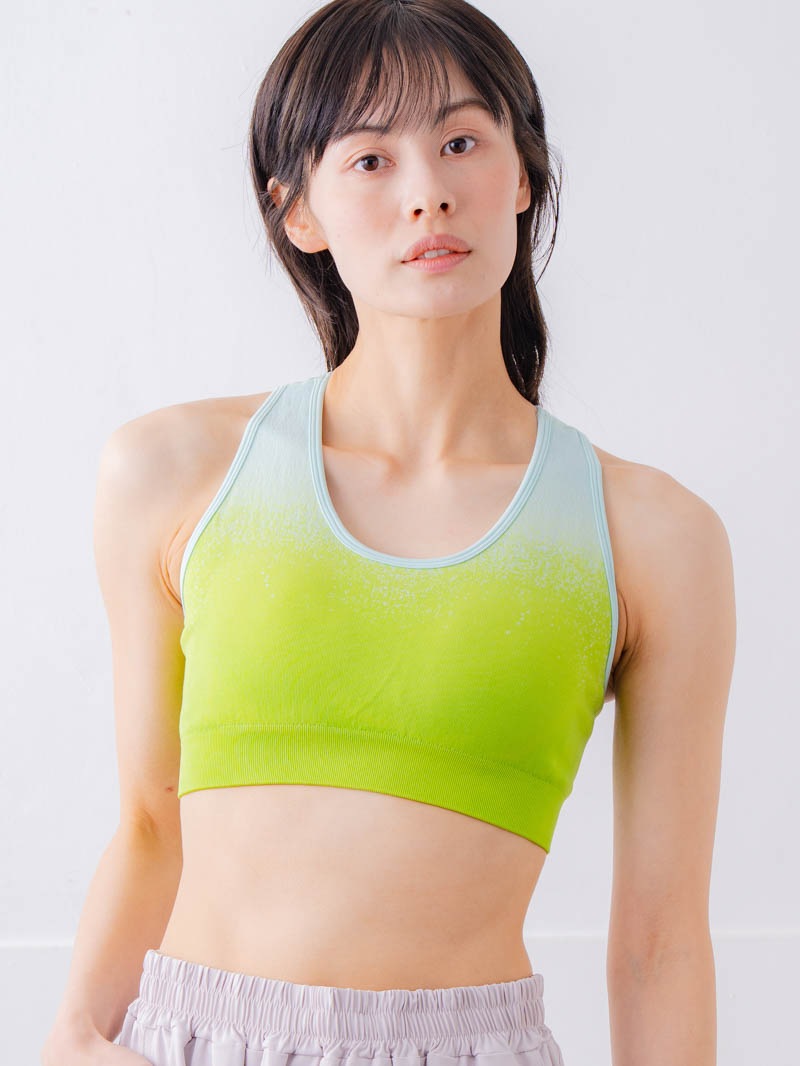 グラデーションブラトップ グリーン 1537-0910