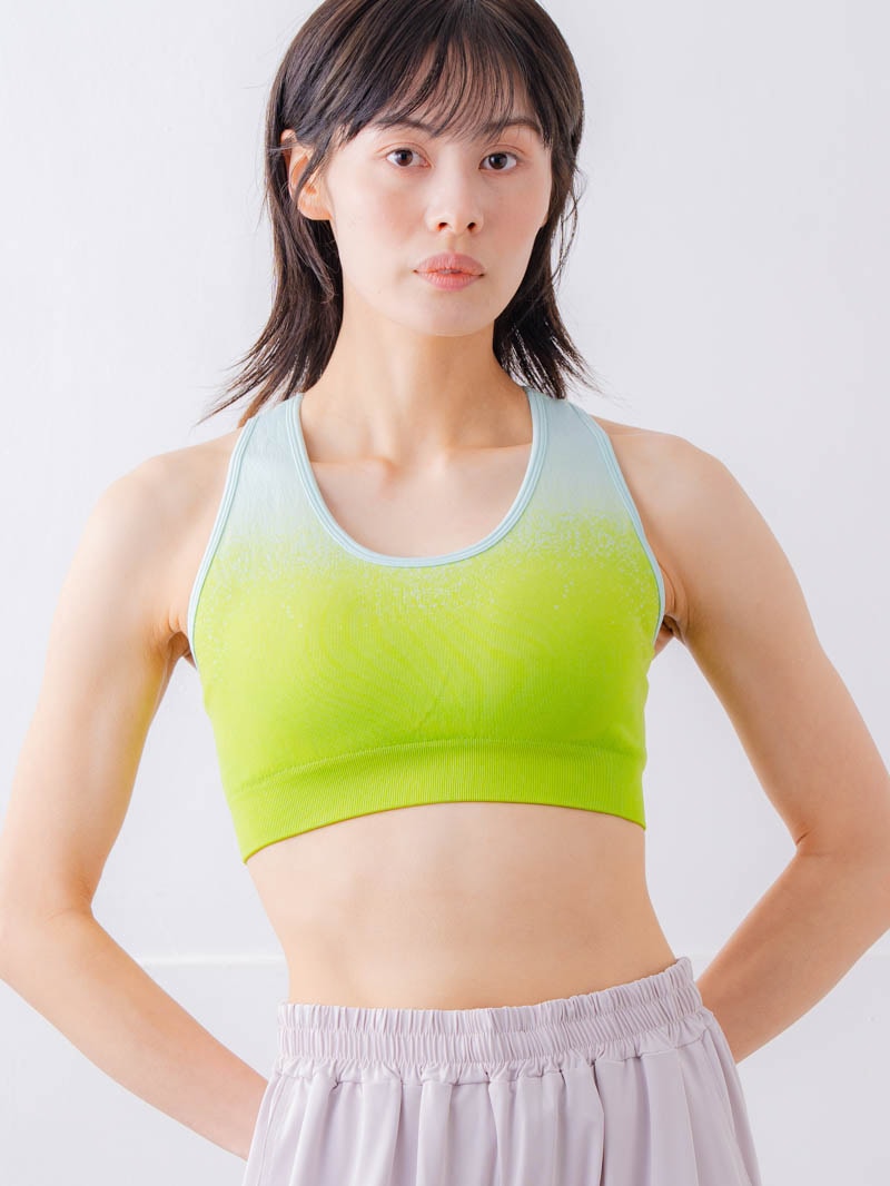 グラデーションブラトップ グリーン 1537-0910