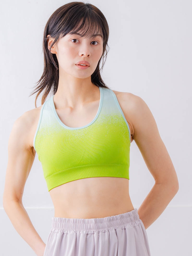 グラデーションブラトップ グリーン 1537-0910