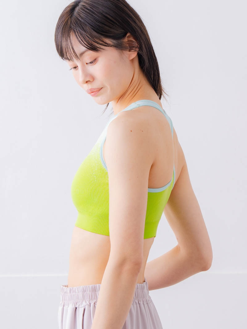 グラデーションブラトップ グリーン 1537-0910