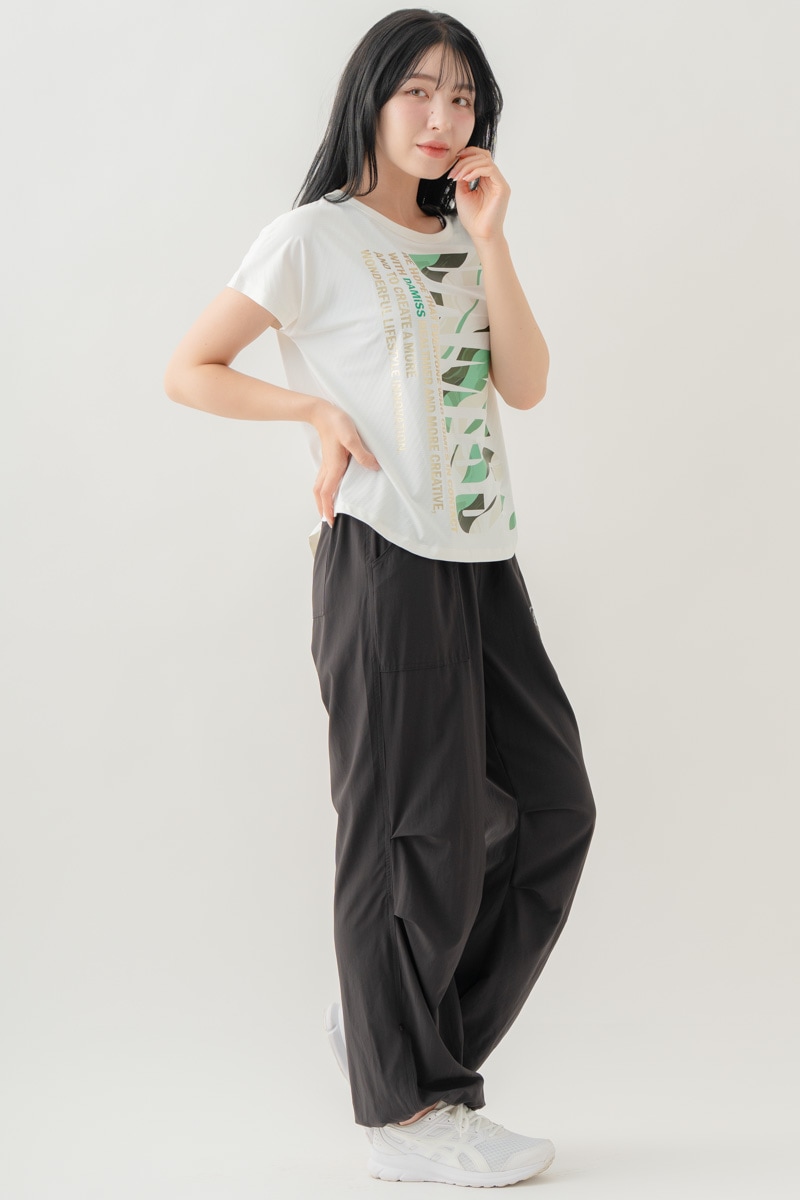 カラーウェーブロゴTシャツ ホワイト 1634-1488