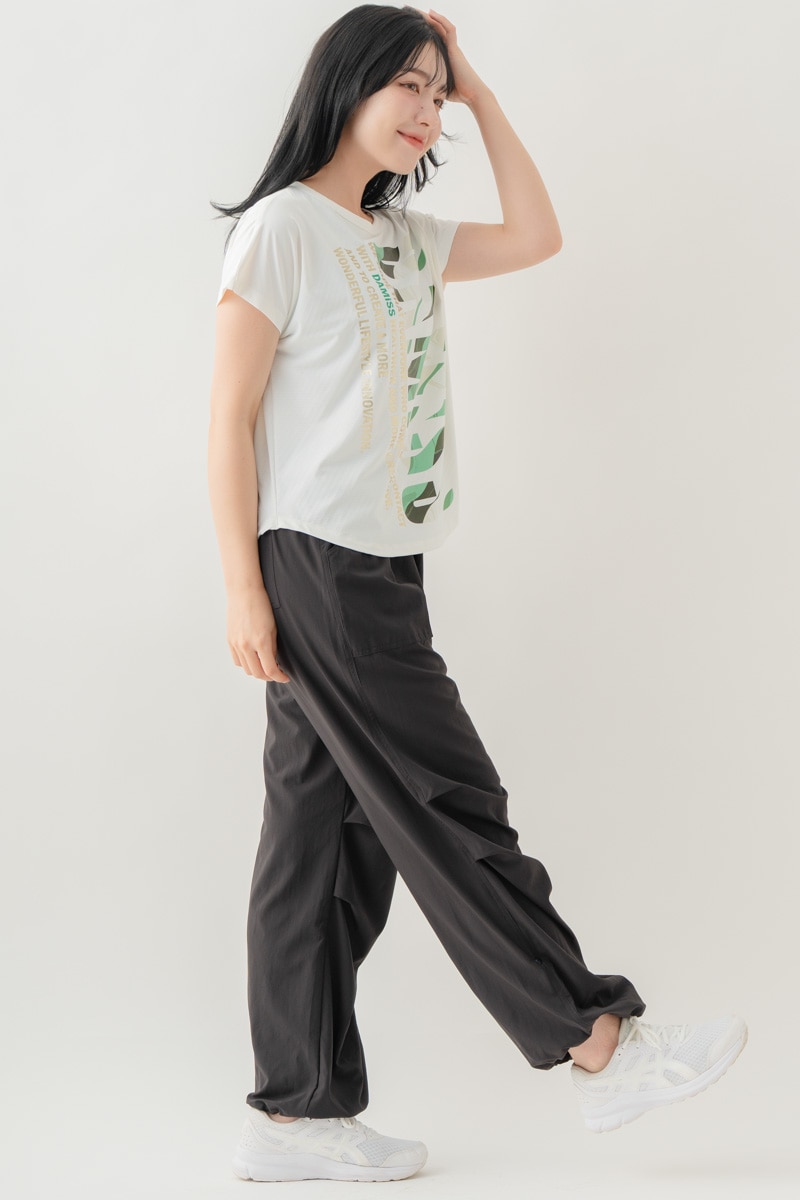 カラーウェーブロゴTシャツ ホワイト 1634-1488