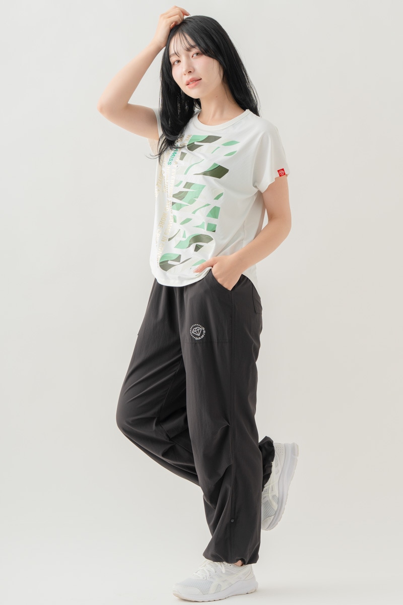 カラーウェーブロゴTシャツ ホワイト 1634-1488