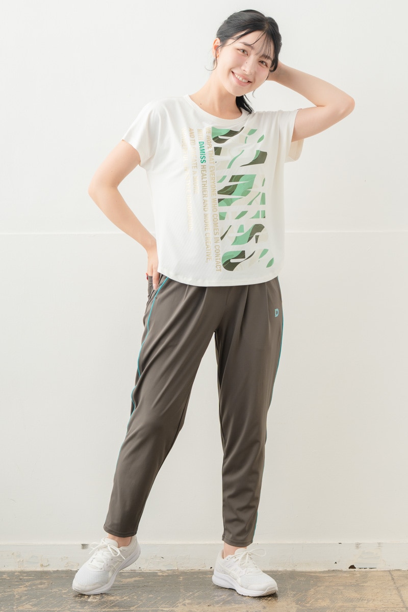 カラーウェーブロゴTシャツ ホワイト 1634-1488