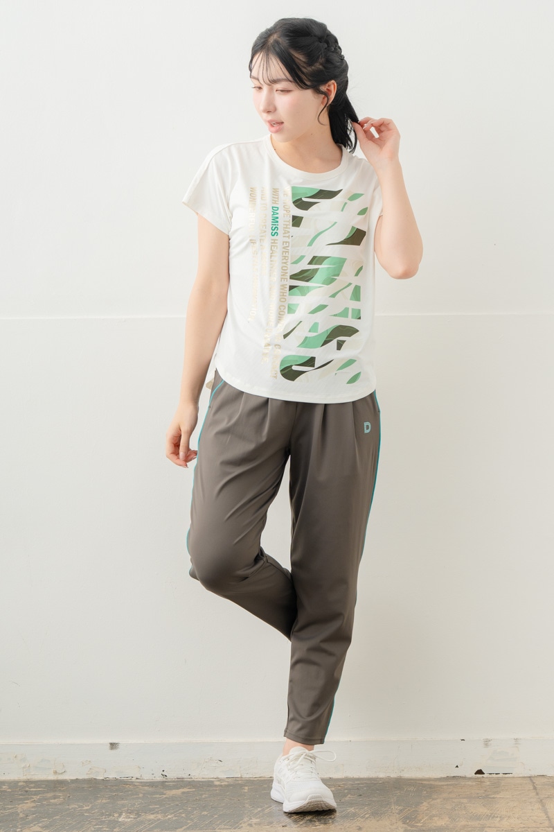 カラーウェーブロゴTシャツ ホワイト 1634-1488