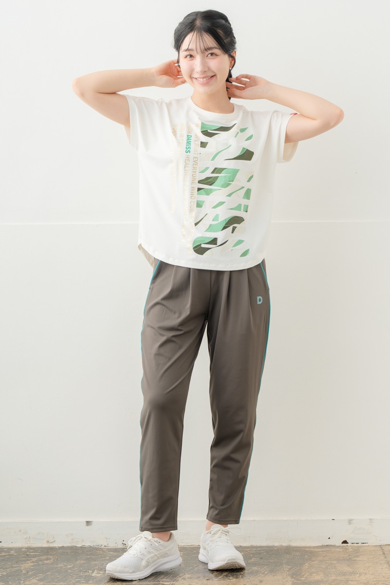 カラーウェーブロゴTシャツ ホワイト 1634-1488