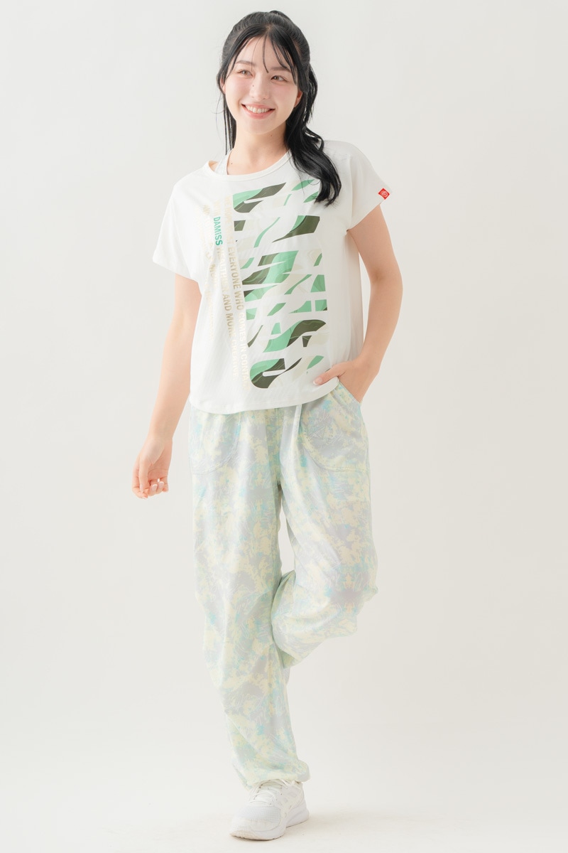 カラーウェーブロゴTシャツ ホワイト 1634-1488
