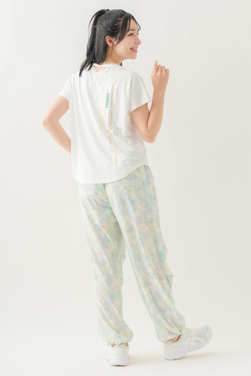 カラーウェーブロゴTシャツ ホワイト 1634-1488