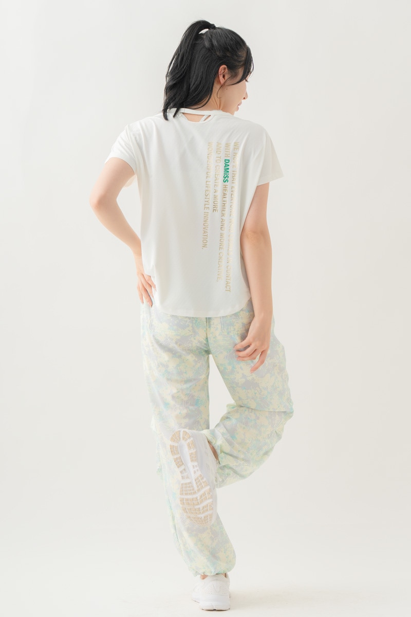 カラーウェーブロゴTシャツ ホワイト 1634-1488