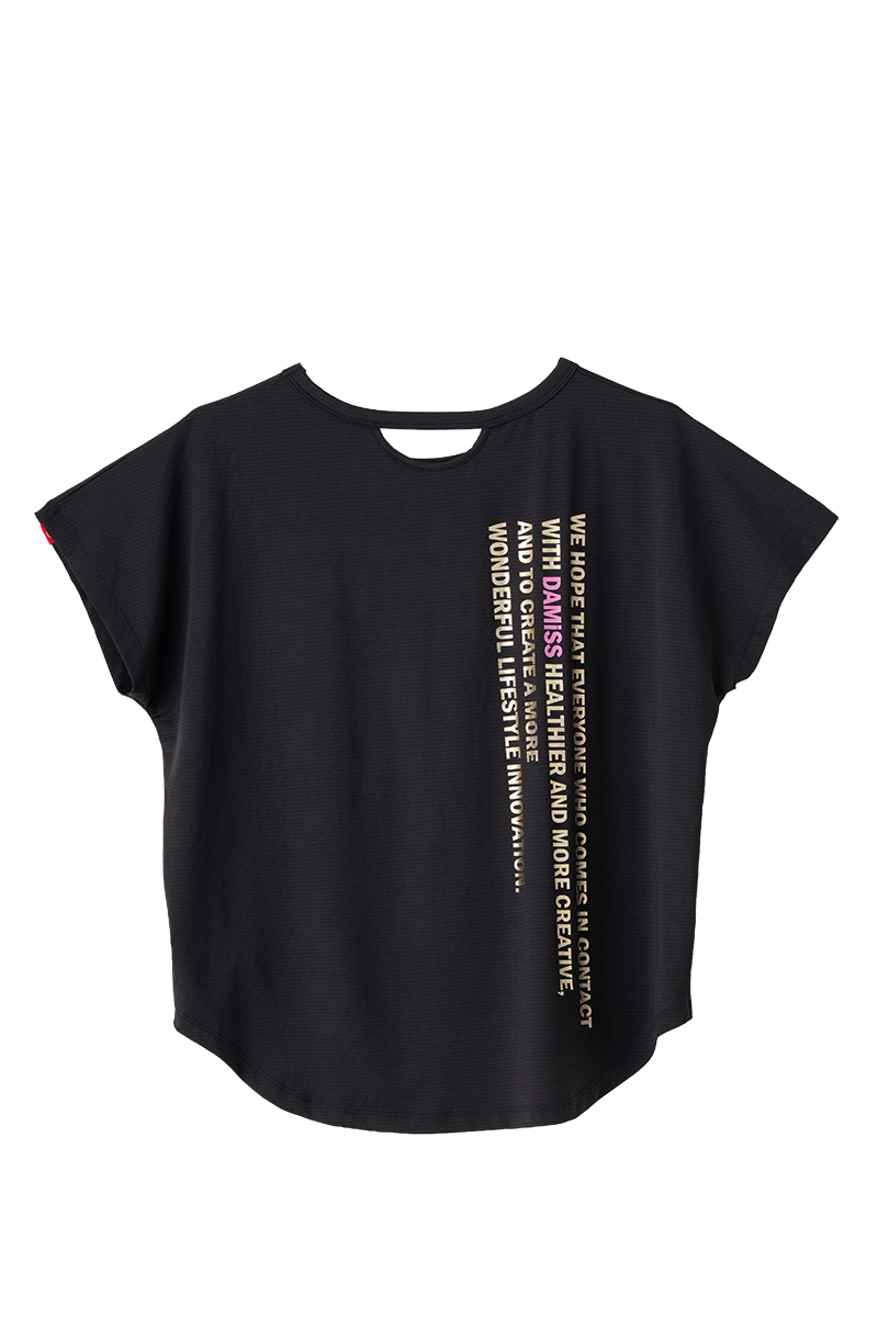 カラーウェーブロゴTシャツ ホワイト 1634-1488