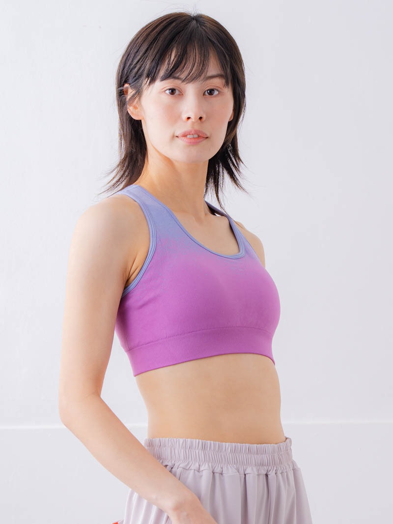グラデーションブラトップ パープル 1537-0910