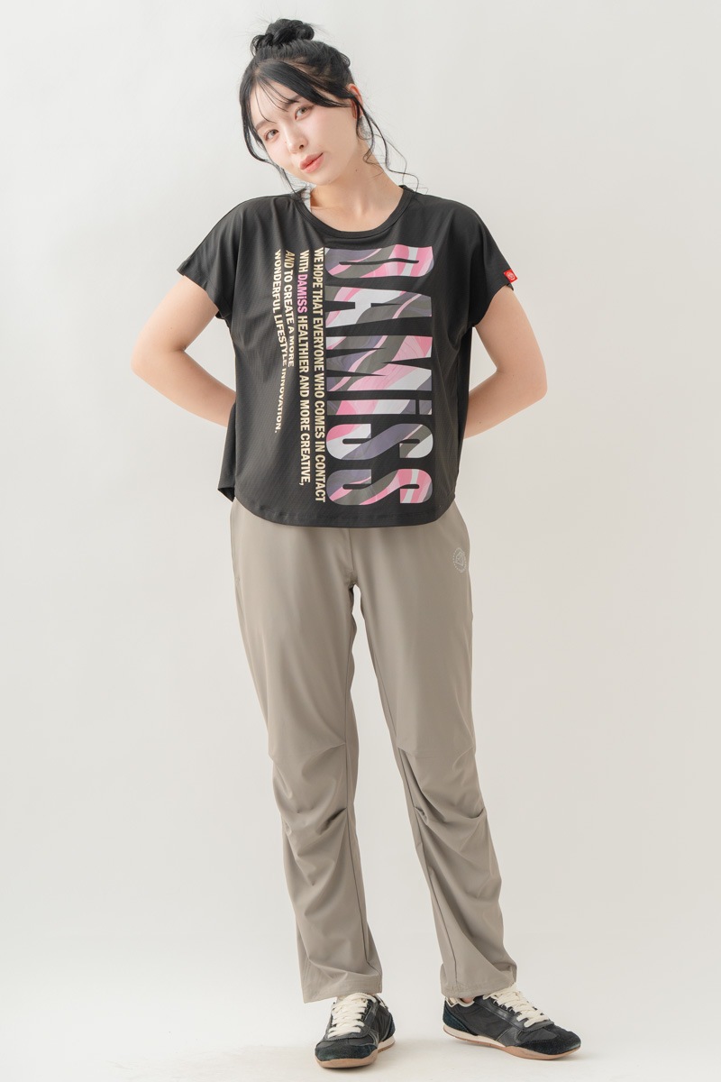 【先行割10％OFF】　カラーウェーブロゴＴシャツ ブラック 1634-1488【8/17まで】