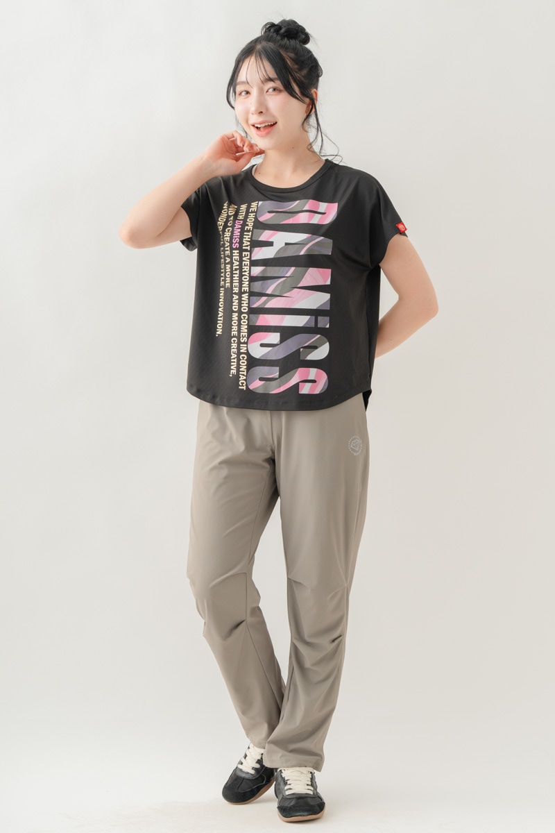 【先行割10％OFF】　カラーウェーブロゴＴシャツ ブラック 1634-1488【8/17まで】