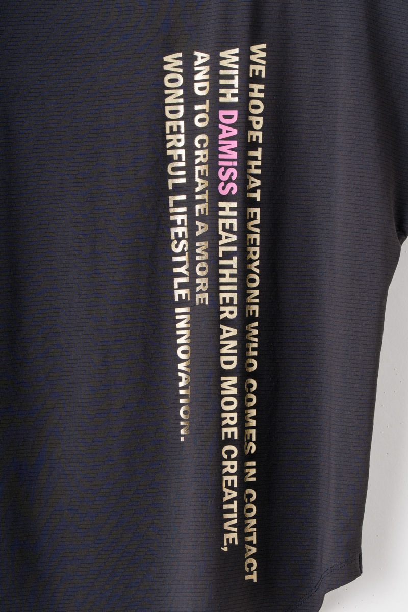 【先行割10％OFF】　カラーウェーブロゴＴシャツ ブラック 1634-1488【8/17まで】