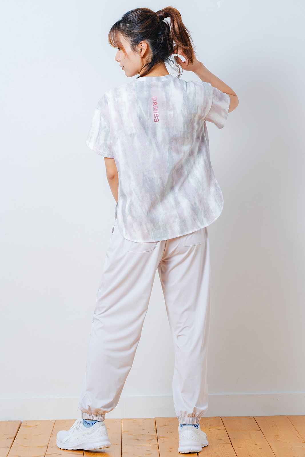 ワイド ジョガー パンツ アイスグレー 1532-1613 