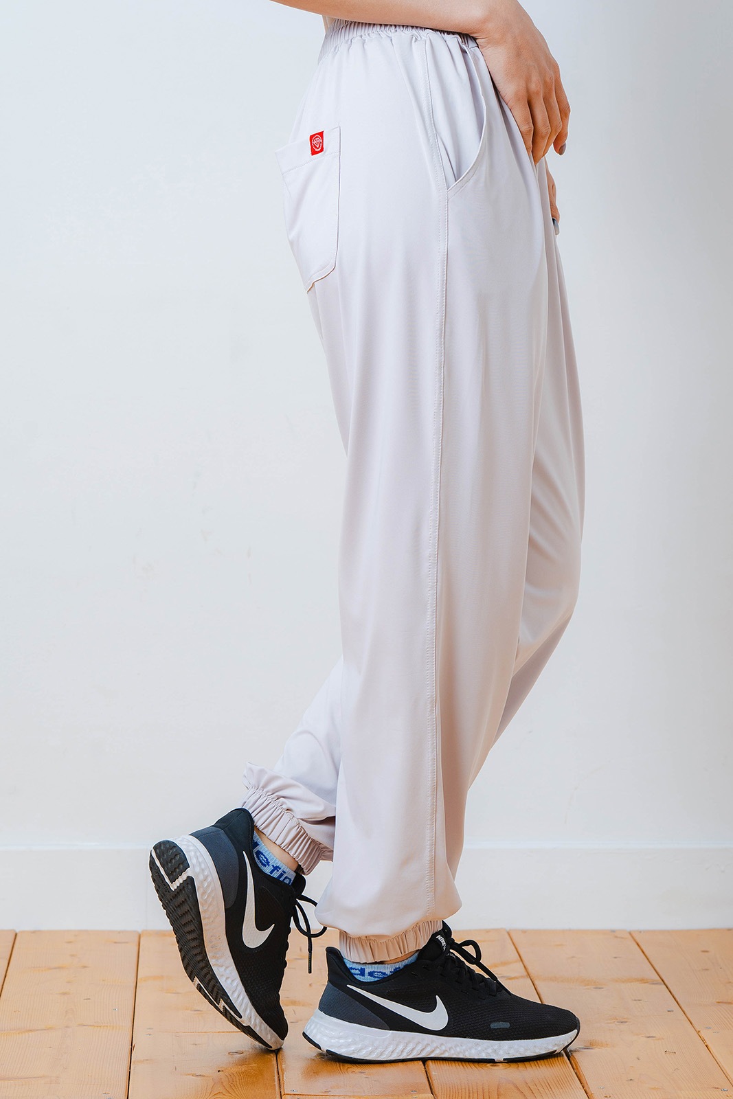 ワイド ジョガー パンツ アイスグレー 1532-1613 