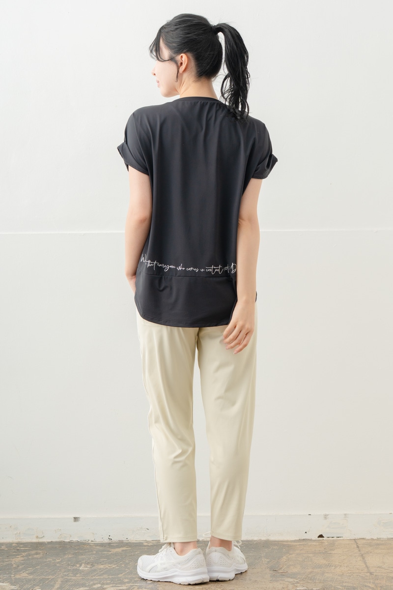 【先行割10％OFF】　MixハートストーンＴシャツ ブラック 1634-1489【8/17まで】