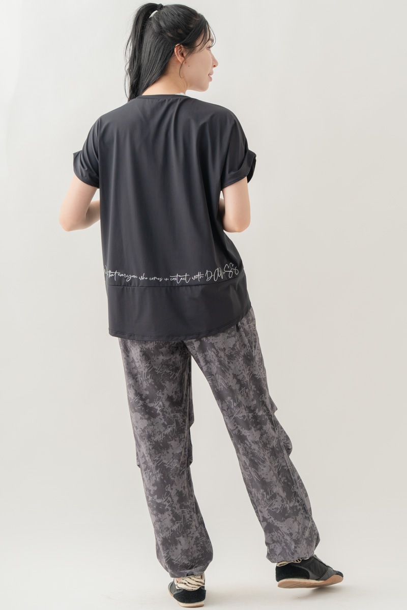 【先行割10％OFF】　MixハートストーンＴシャツ ブラック 1634-1489【8/17まで】