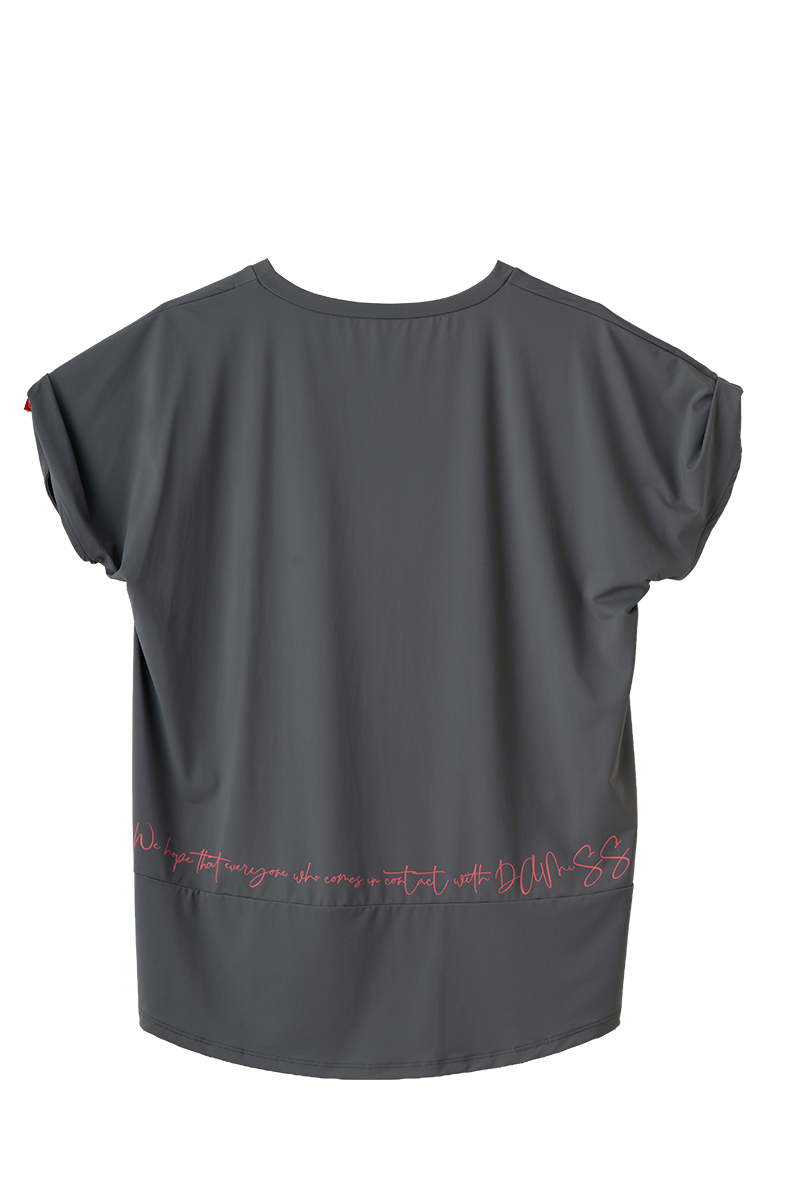 【先行割10％OFF】　MixハートストーンＴシャツ ブラック 1634-1489【8/17まで】