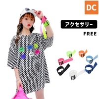 ダンス小物　アームベルト　アクセサリー　ブラック　ブルー　オレンジ　グリーン　腕　リストバンド　カラフル　K−POP　HIPHOP【ac-58】