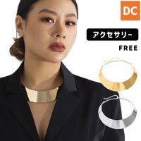 ダンス小物　ネックレス　アクセサリー　シルバー　ゴールド　ガールズ　K-POP　jazz　大人【ac-66】