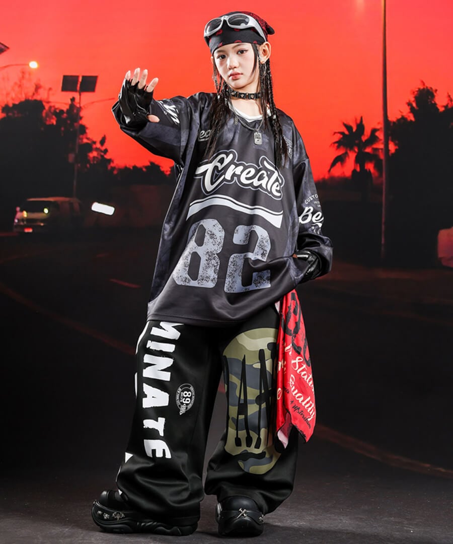 キッズダンス衣装セットアップ