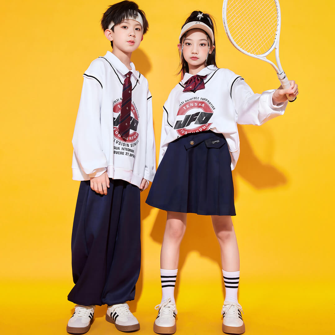 お値下げ　社交ダンス衣装 マゼンタ セットアップ ダンス衣装 キラキラ派手ダンス衣装上下セットアップ キッズ|ダンス