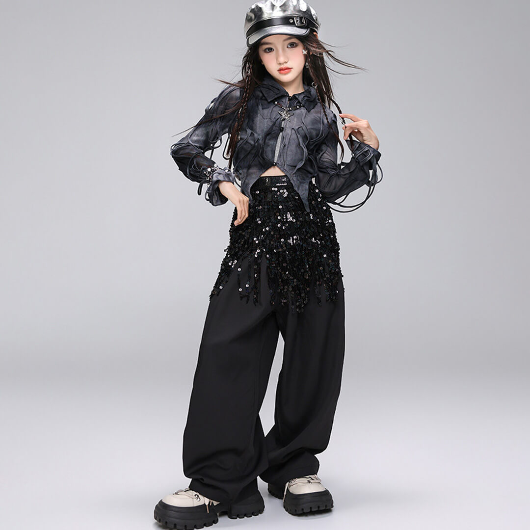 黒服のダンス ダンス衣装専門店ダンスクロス