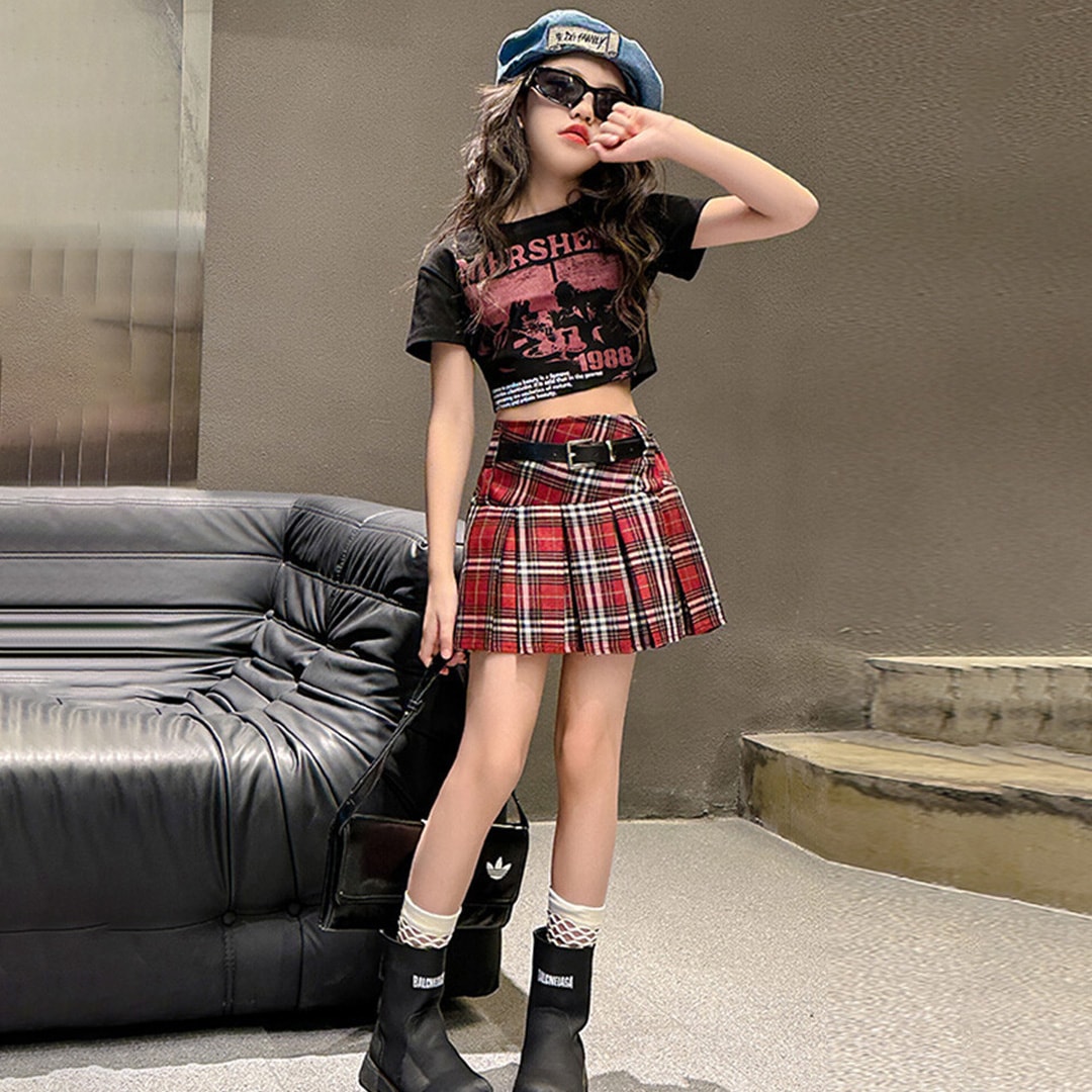 LGBタンクトップと、スカート2点セット ダンス衣装専門店ダンスクロス