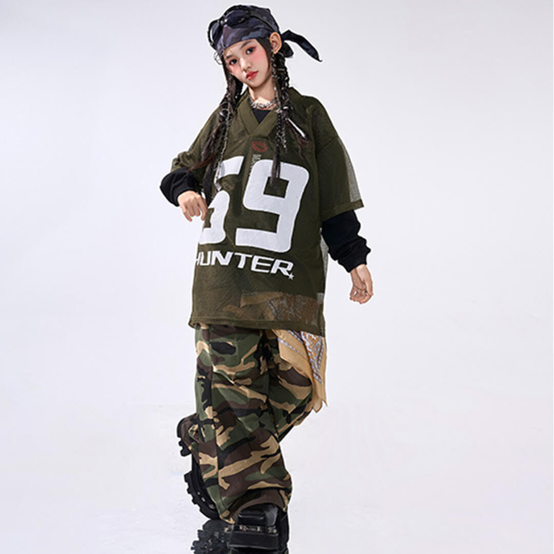 valum.collectiveジョーツpeer pressure迷彩Tセット DANCECROSS / ダンス衣装専門店ダンスクロス