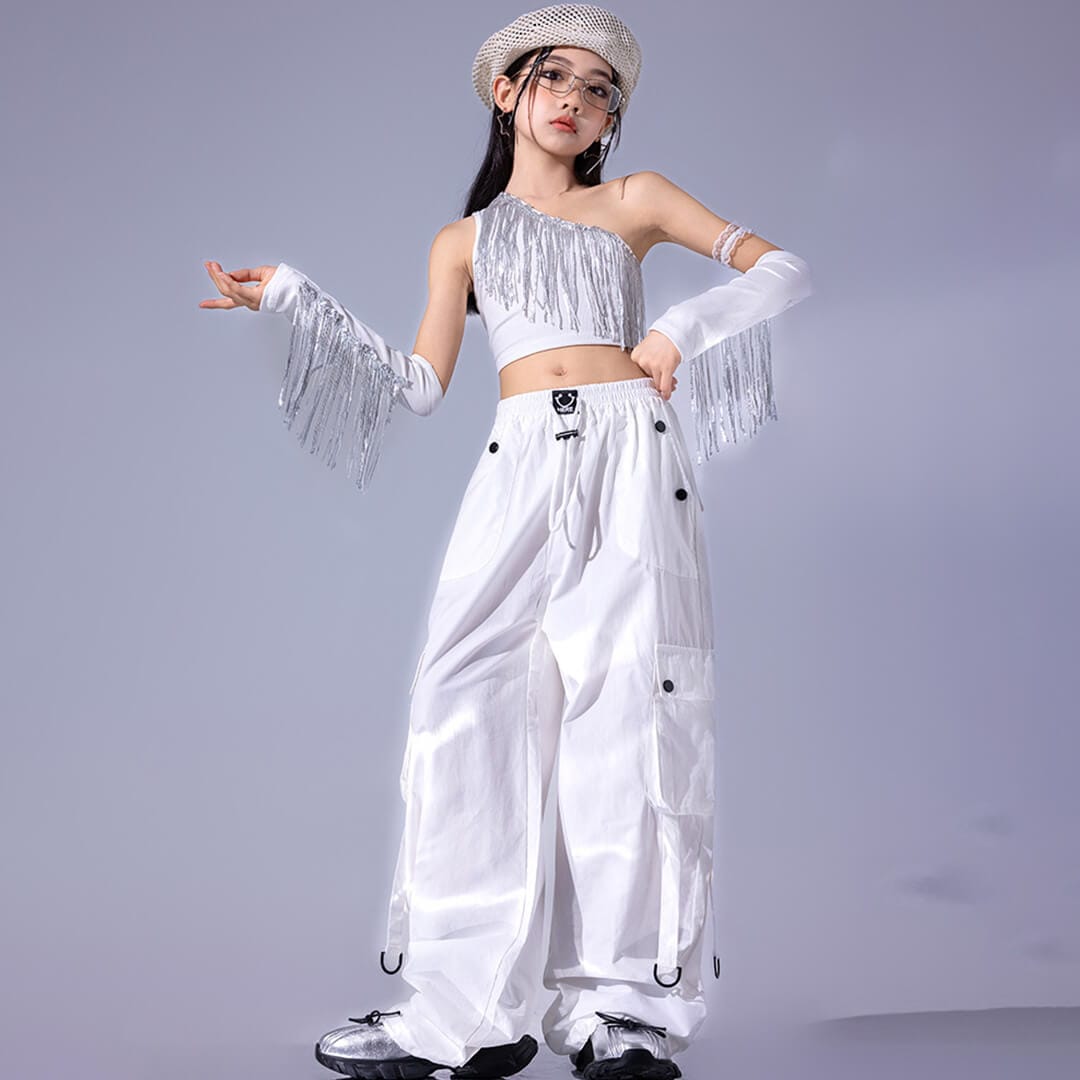 ダンス衣装 OLYNSTONE ASサイズ 白 ダンス衣装 OLYNSTONE ASサイズ 白 体操レオタード オリンストーン