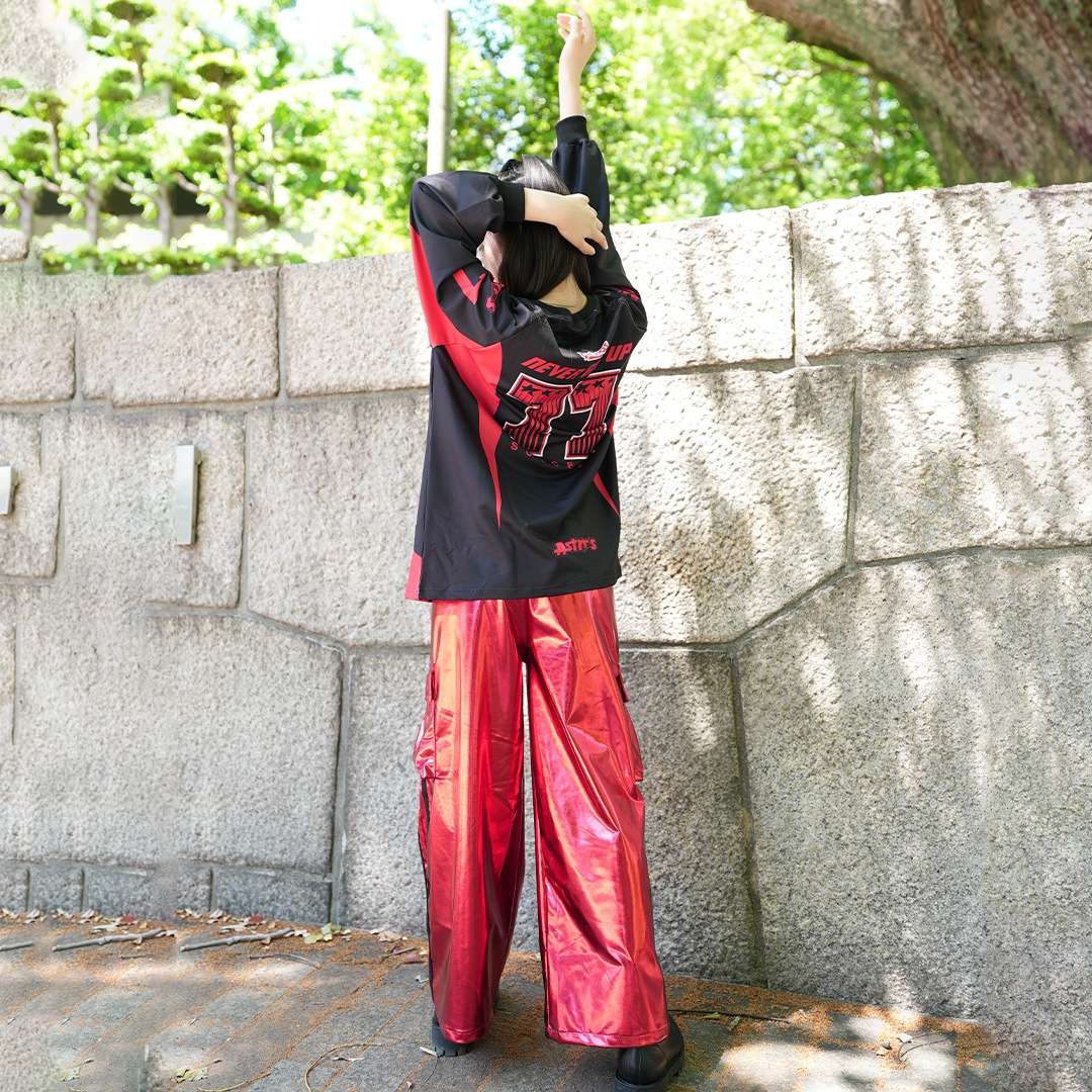 美品【used】MUGEN首元クロスデザイン社交ダンスドレス半袖BLACK 美品【used】MUGEN首元クロスデザイン社交ダンスドレス半袖BLACK