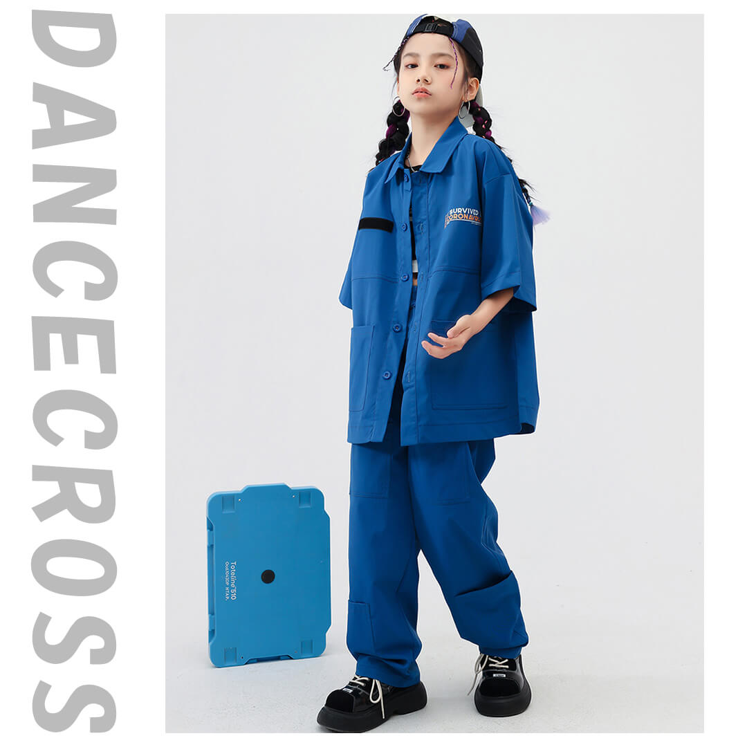 青の刺繍入りボリウッドダンス衣装 青の刺繍入りボリウッドダンス衣装 青の刺繍入りボリウッド