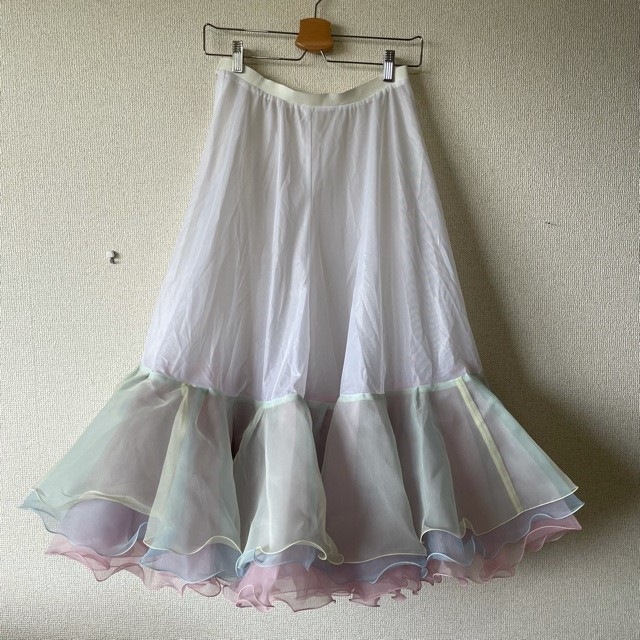 社交ダンス パニエ 新品 ボリュームUP 社交ダンス 薄 ピンク パニエ