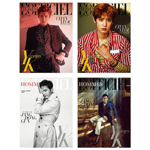 キム・ジョンチャン　金鍾燦　CD3枚 韓国男性雑誌 L'OFFICIEL HOMMES YK EDITION（ロフィシェルオムYK