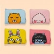 （先払いのみ） 韓国キャラクターグッズ KAKAO FRIENDS（カカオフレンズ） ジッパー ミニ財布 / カードケース（4種1択）