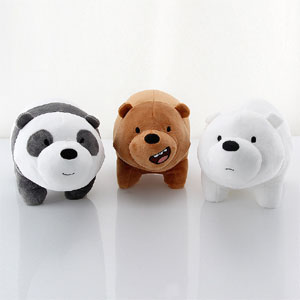 ����ʧ���Τߡ˳������˥ᥰ�å� We Bare Bears�ʤܤ���٥��٥������� �̤������ 25cm��3��1���