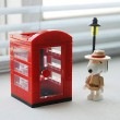 （先払いのみ） キャラクターグッズ PEANUTS スヌーピー ブロックシリーズ : シークレットエージェント 公衆電話ボックス